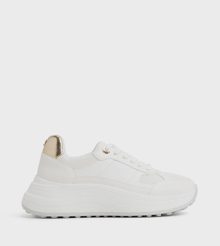 KENBARRY Lace Up Chunky Sneakers