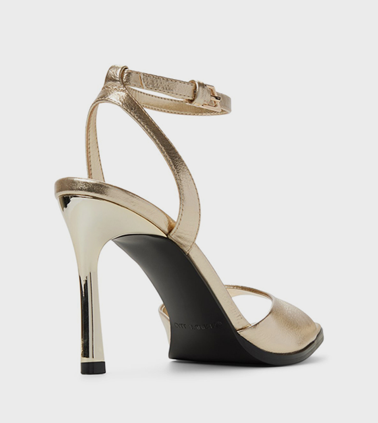 KENDRRA Ankle Strap Heeled Sandals