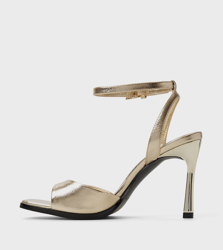 KENDRRA Ankle Strap Heeled Sandals