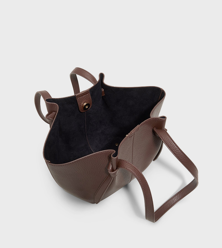 KENYAA Textured Shoulder Bag