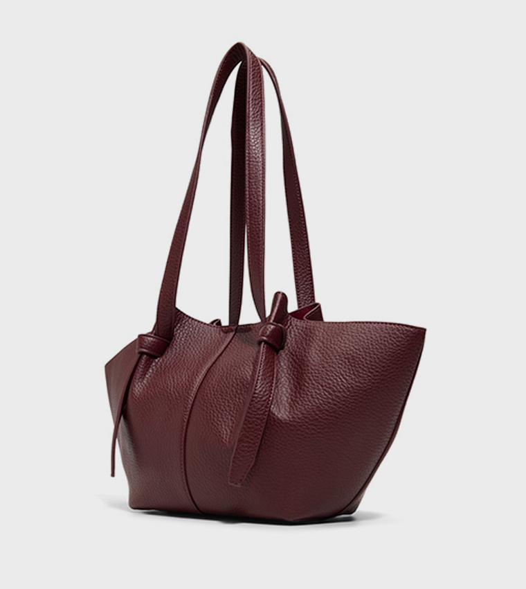 KENYAA Textured Shoulder Bag