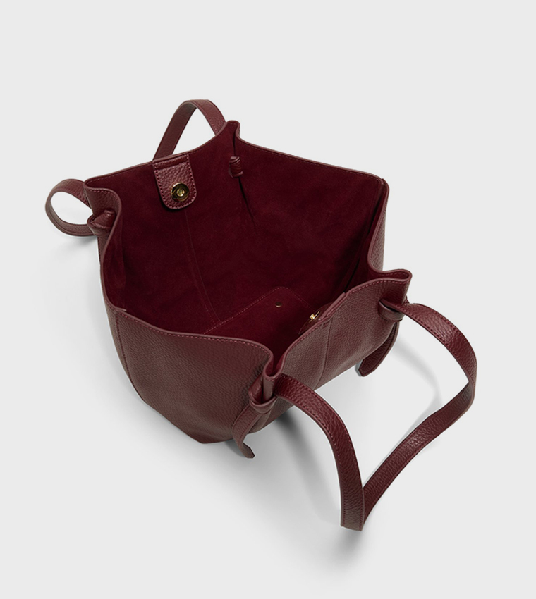 KENYAA Textured Shoulder Bag