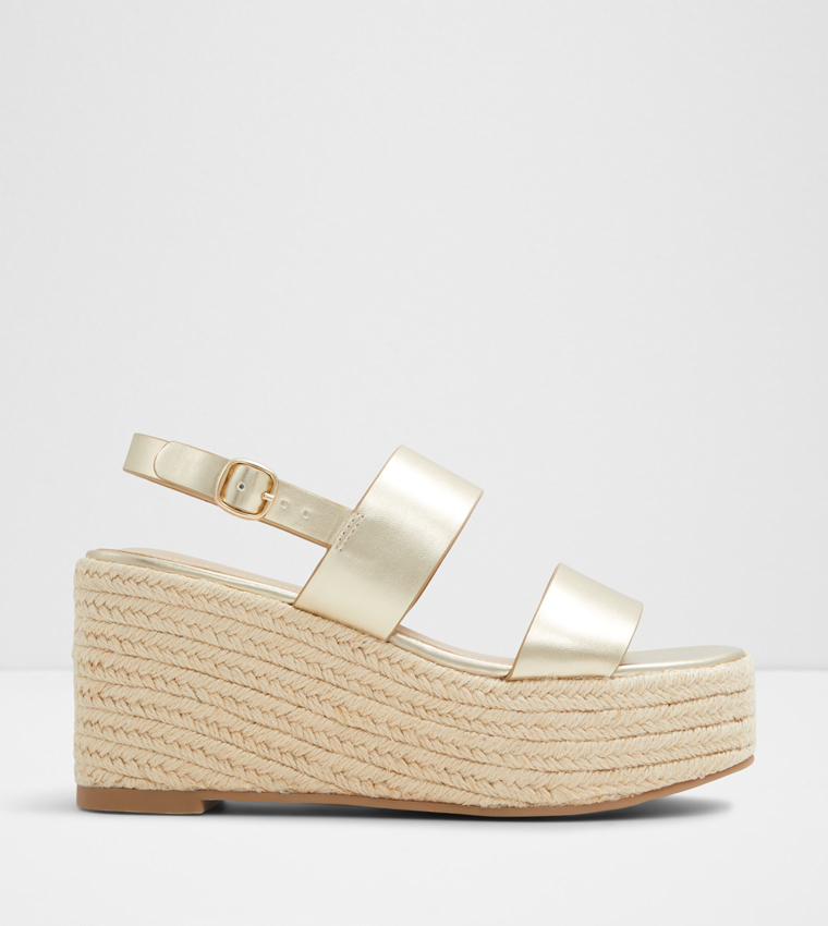 Aldo gold wedges shop