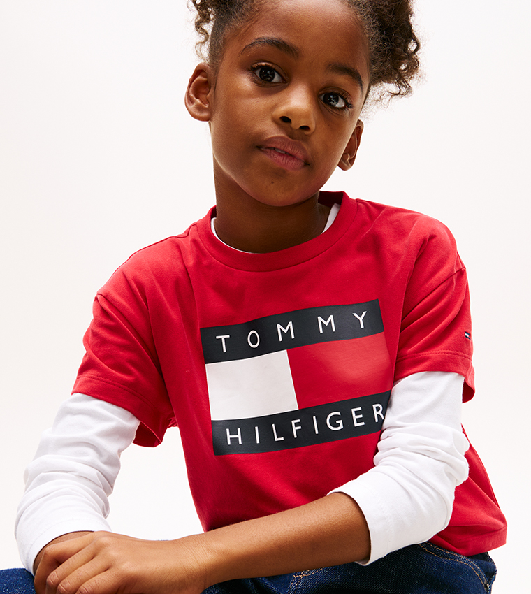 Logo Printed Crew Neck T-Shirt