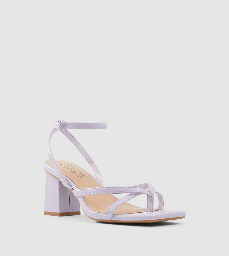 Buy Call It Spring Kianna Block Heel Sandal In Purple