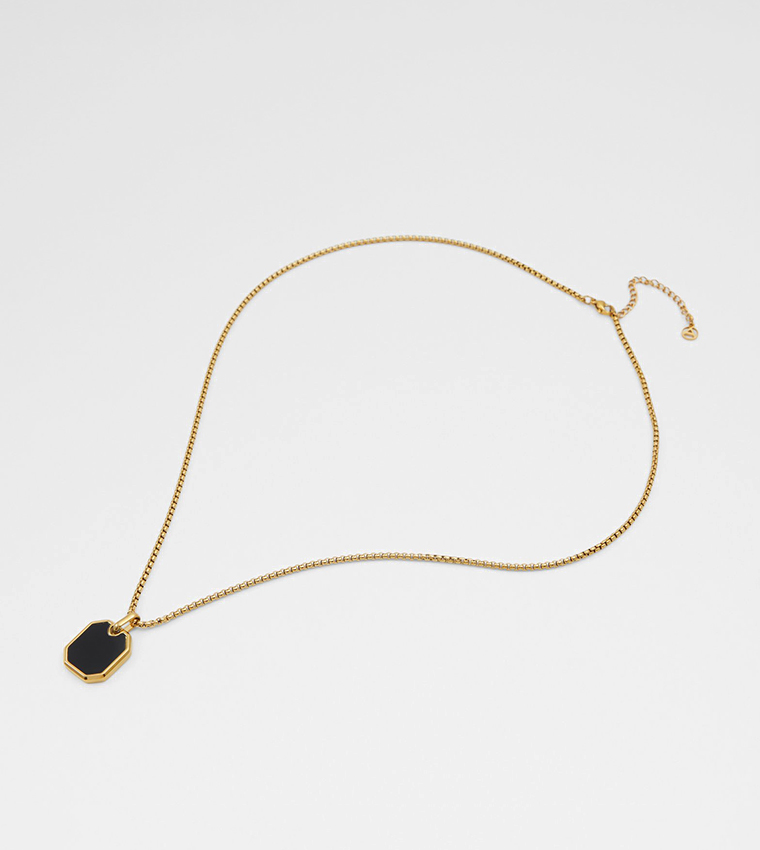 KIECH Gold-Tone Necklace with Pendant