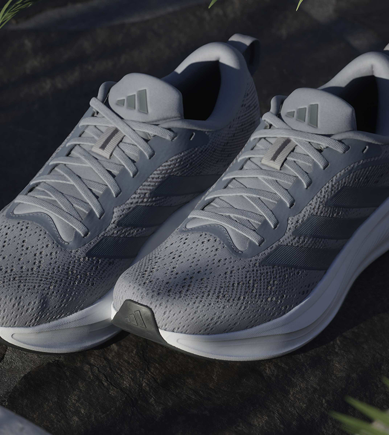 RESPONSE PACE Stripe Detail Running Shoes