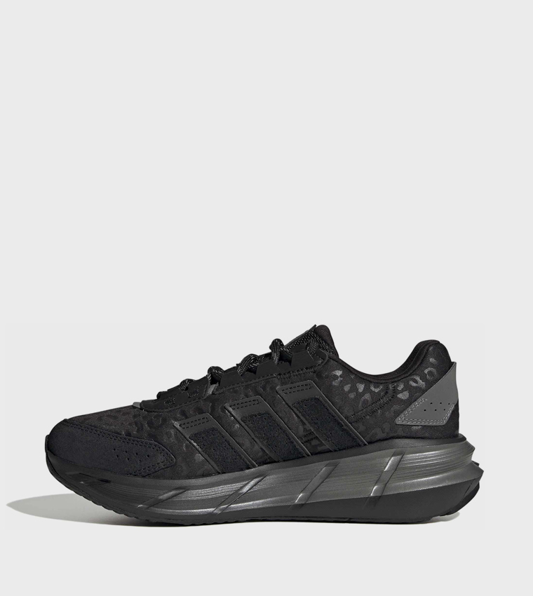 ASTRASTAR Leopard Print Lace-Up Sneakers