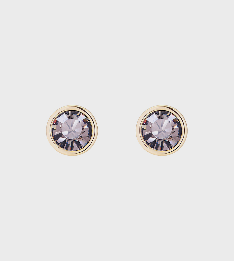 Crystal Embellished Stud Earrings