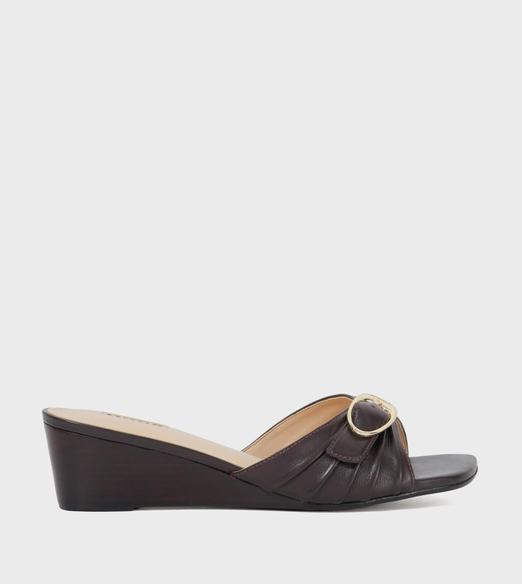 KLEO Open Toe Wedge Sandals