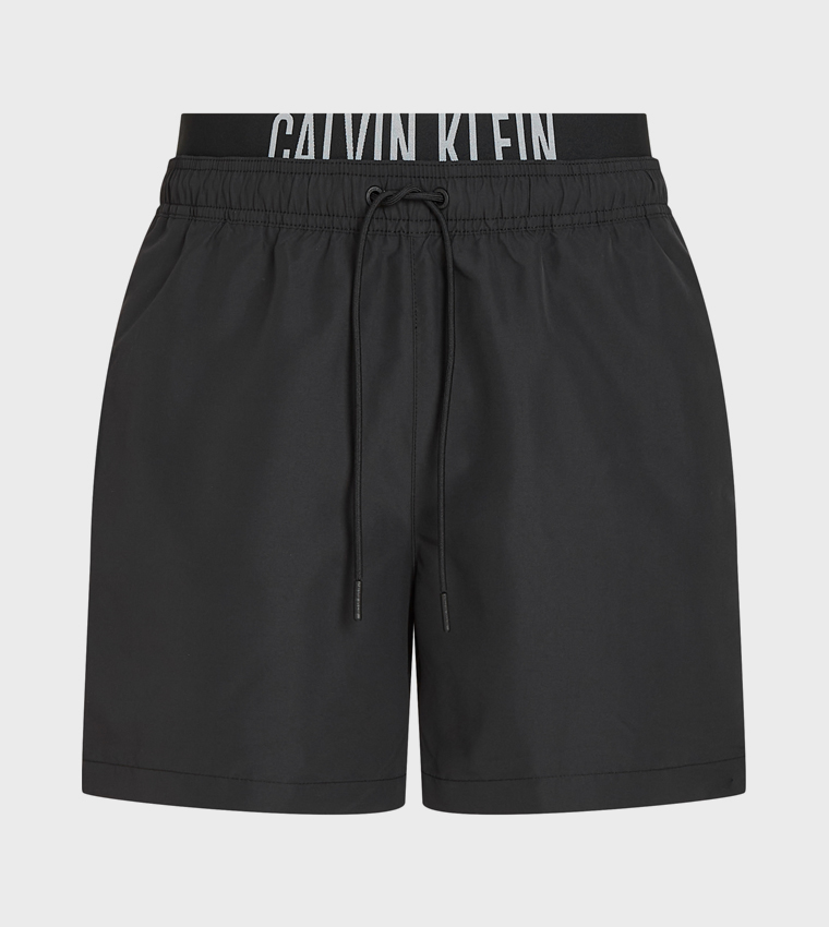 Logo Waistband Swim Shorts