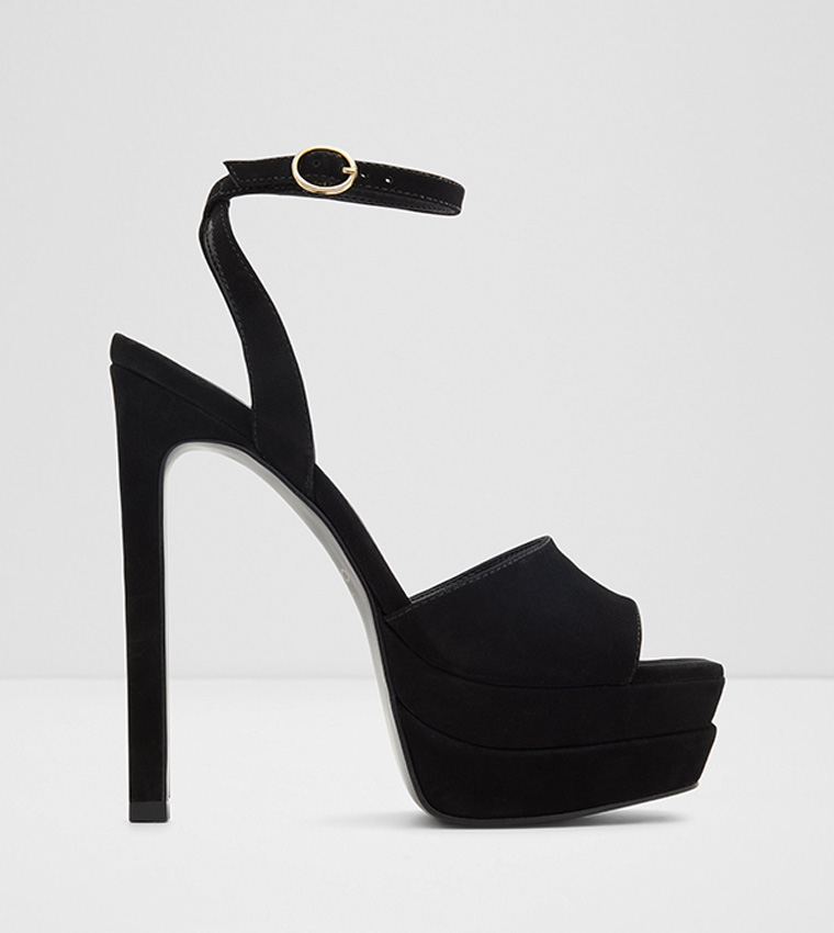 Buy Aldo KORESEAN Ankle Belt High Heeled Sandals In Black
