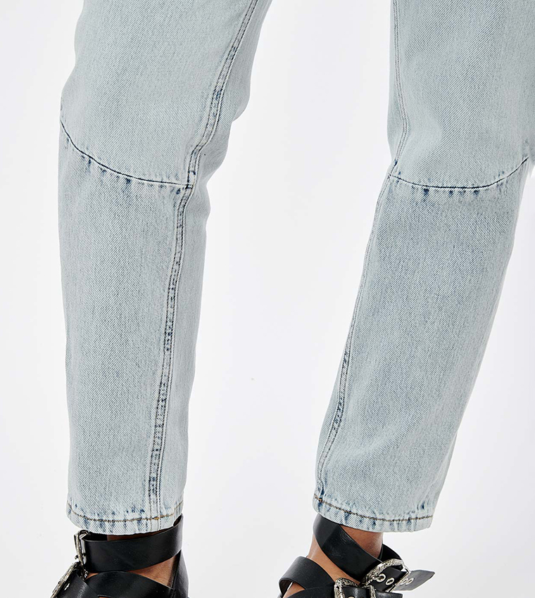 Mid-Rise Mom Fit Jeans