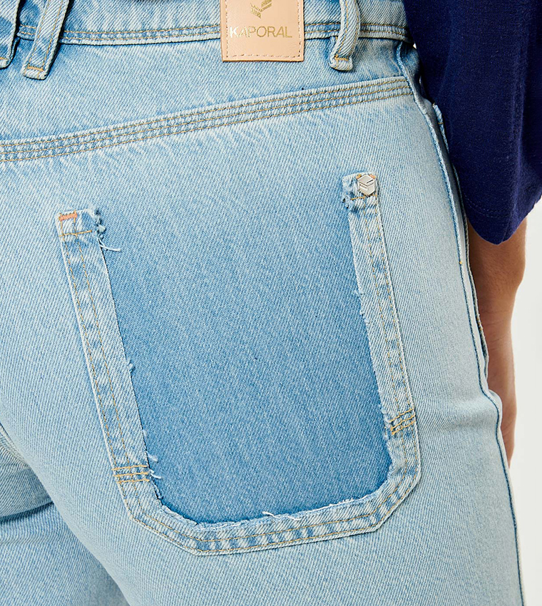 Mid-Rise Flared Jeans