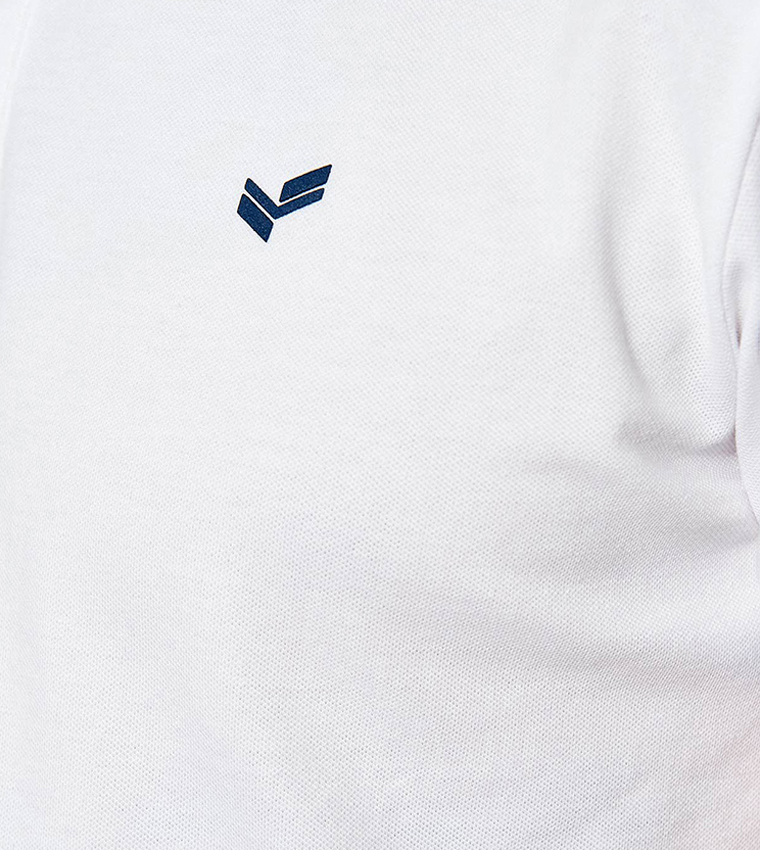 Logo Detail Short Sleeves Polo T-Shirt