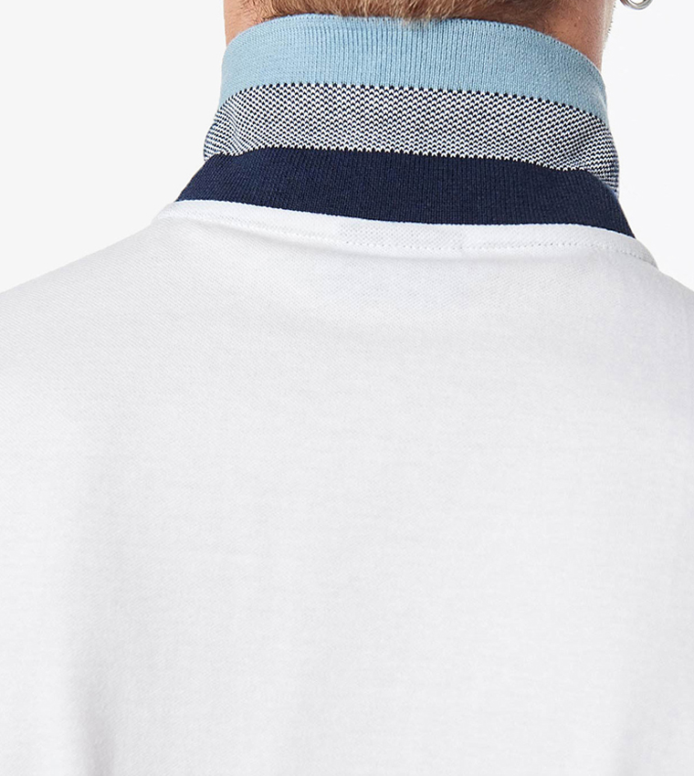 Logo Detail Short Sleeves Polo T-Shirt