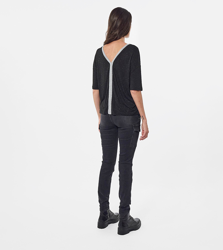 V-Neck Short Sleeves T-Shirt