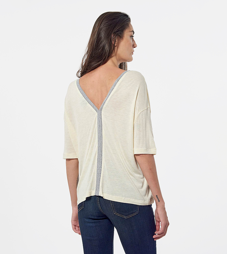 V-Neck Short Sleeves T-Shirt
