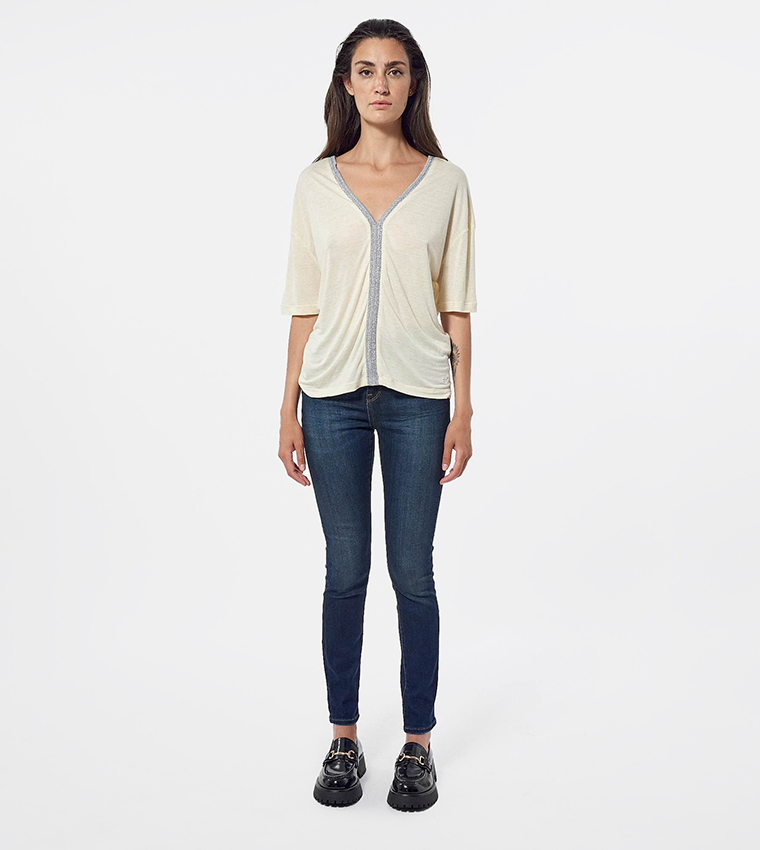 V-Neck Short Sleeves T-Shirt
