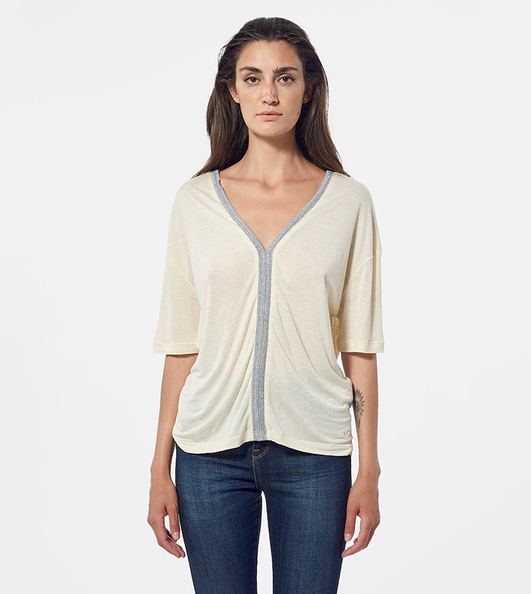 V-Neck Short Sleeves T-Shirt