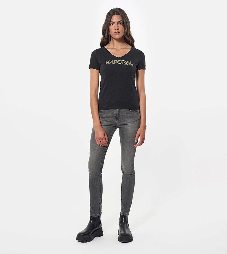 Brand Detail Short Sleeves T-Shirt