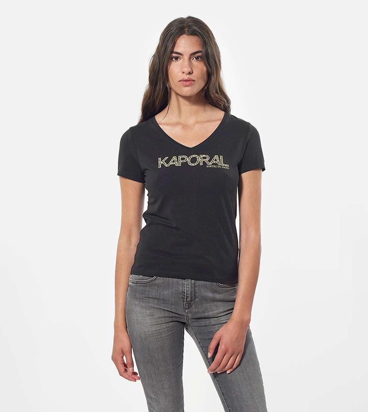 Brand Detail Short Sleeves T-Shirt