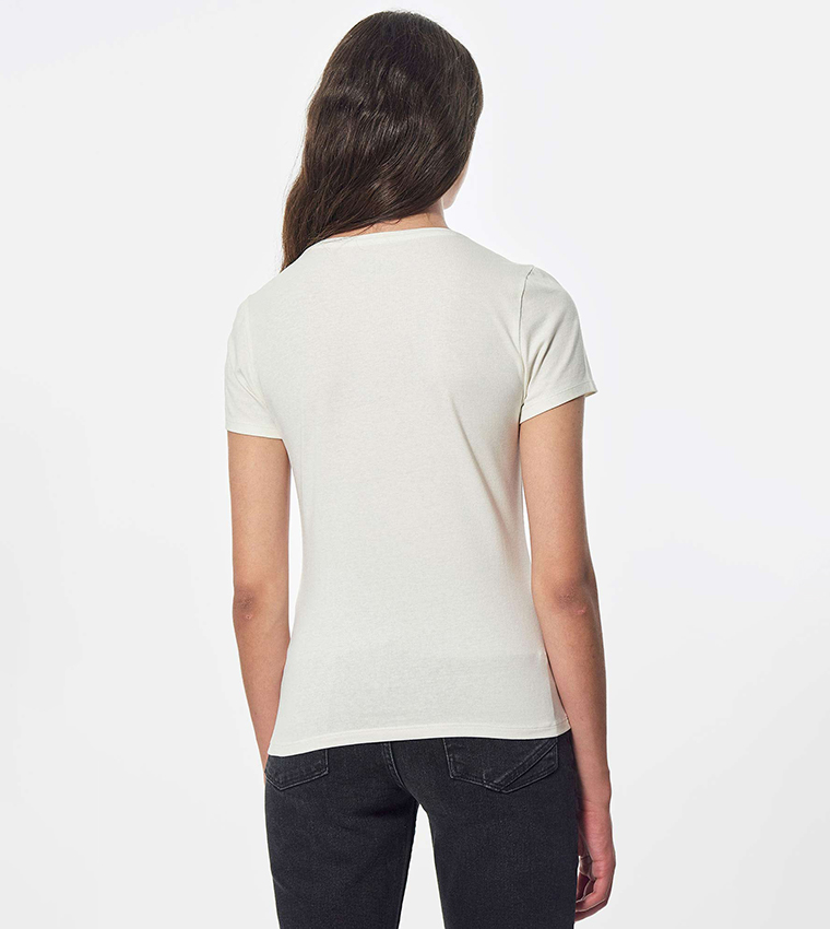 Brand Detail Short Sleeves T-Shirt