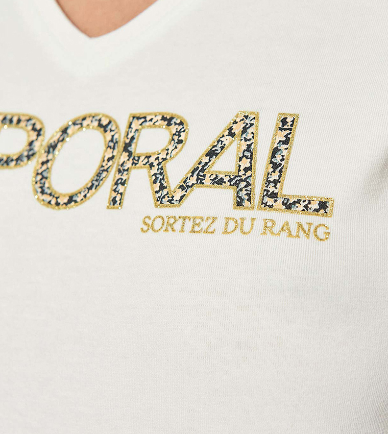 Brand Detail Short Sleeves T-Shirt