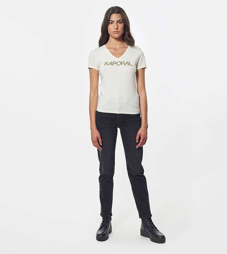 Brand Detail Short Sleeves T-Shirt