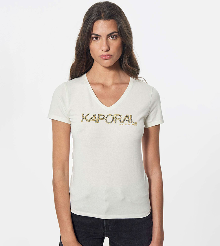 Brand Detail Short Sleeves T-Shirt