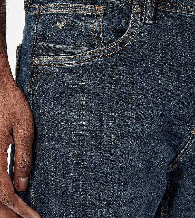 Mid Rise Slim Fit Jeans