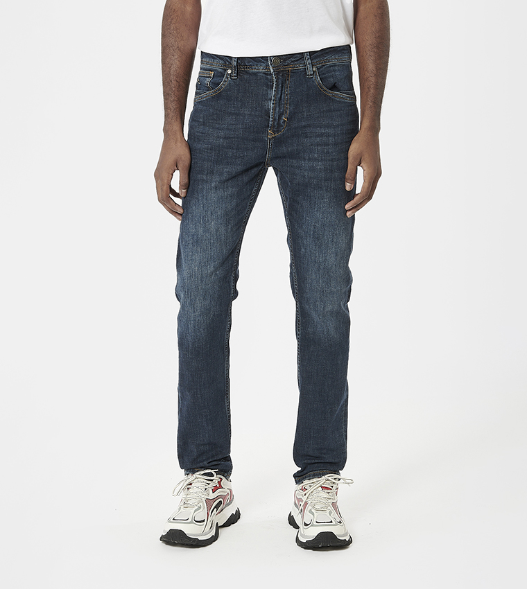 Mid Rise Slim Fit Jeans