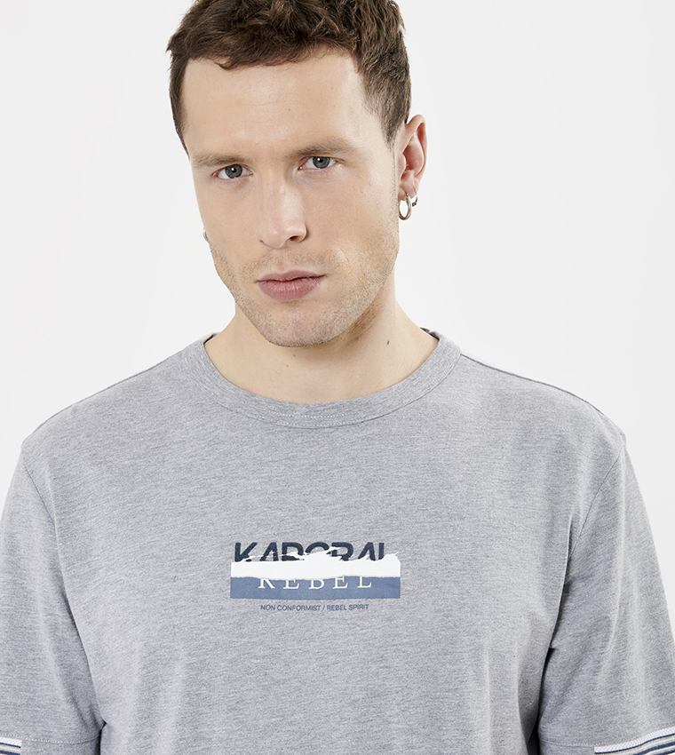 Logo Embroidered Short Sleeves T-Shirt