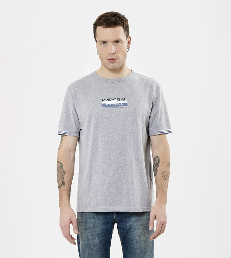 Logo Embroidered Short Sleeves T-Shirt
