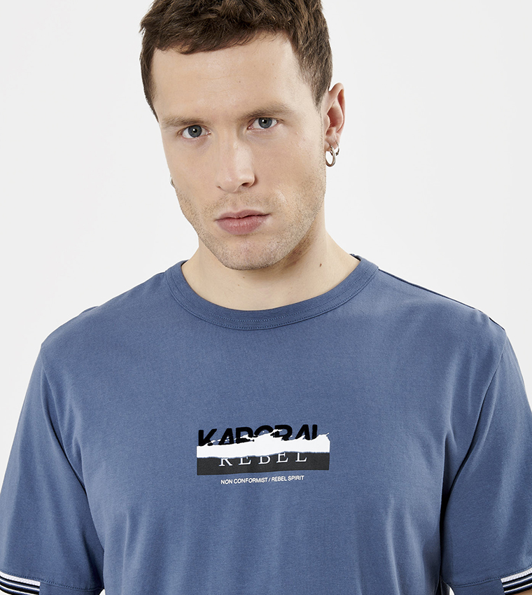 Logo Embroidered Short Sleeves T-Shirt