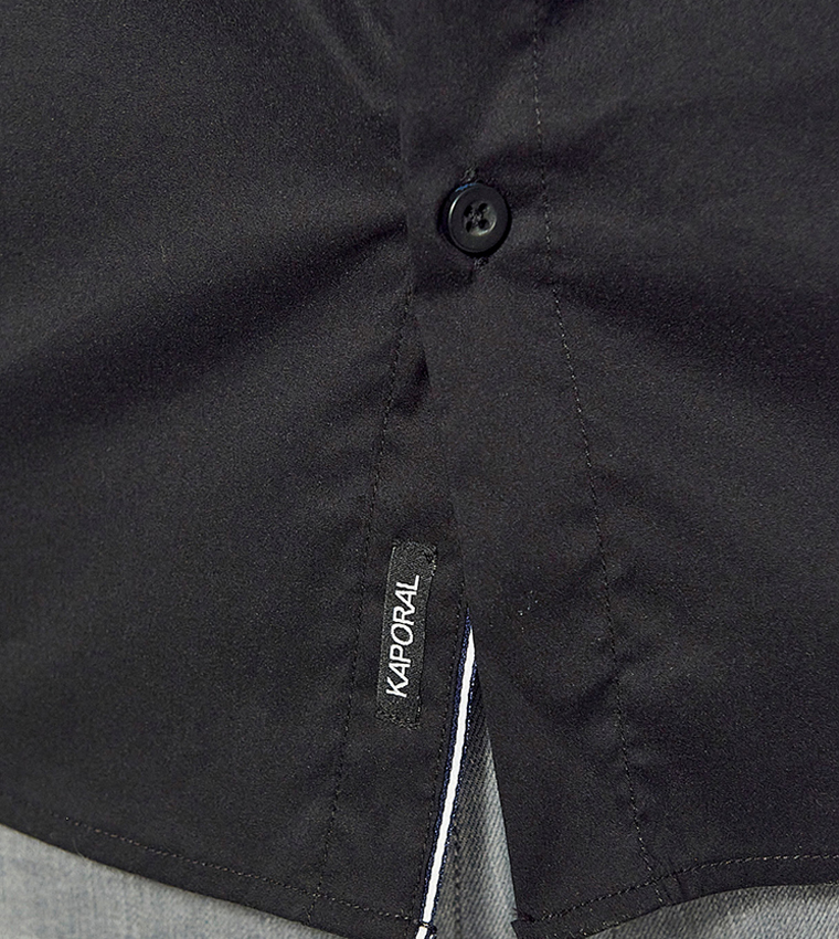 Embroidery Detail Button-Front Shirt