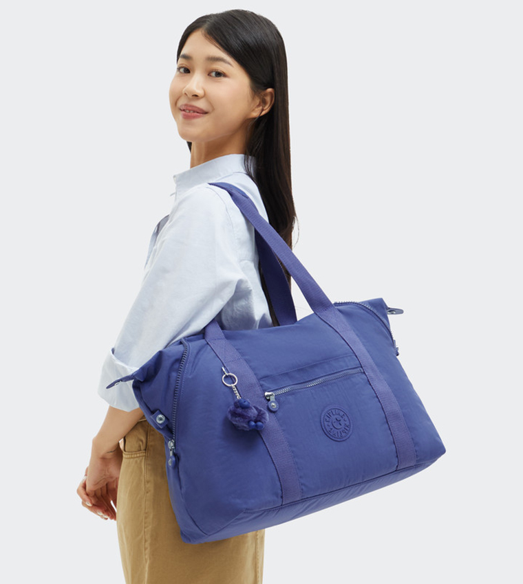 ART M Appliqued Zip-Closure Tote Bag