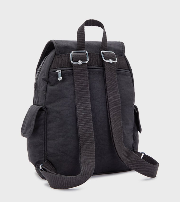 City Pack Logo Detail Backpack with Keychain