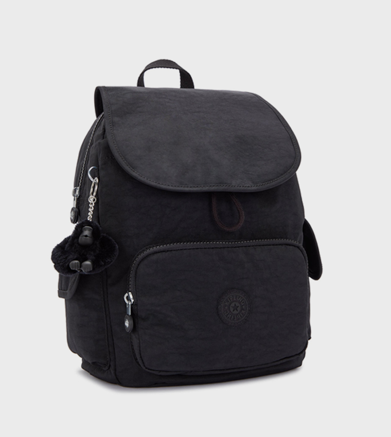 City Pack Logo Detail Backpack with Keychain