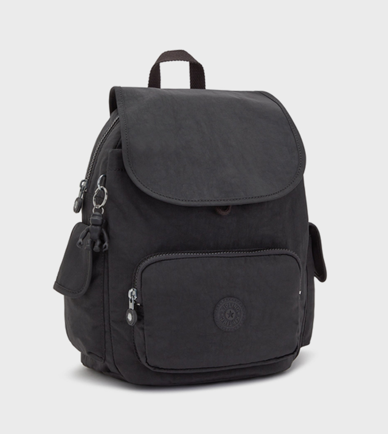 City Pack Logo Detail Backpack with Keychain