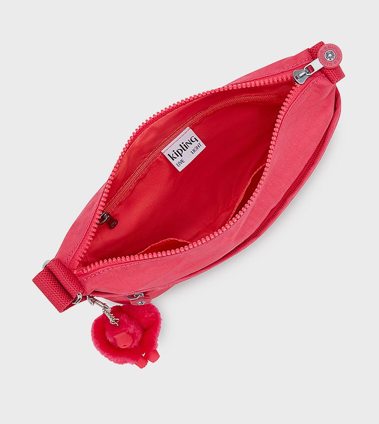 Arto Logo Detail Crossbody Bag with Keychain