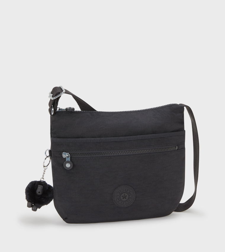 Arto Logo Detail Crossbody Bag with Keychain