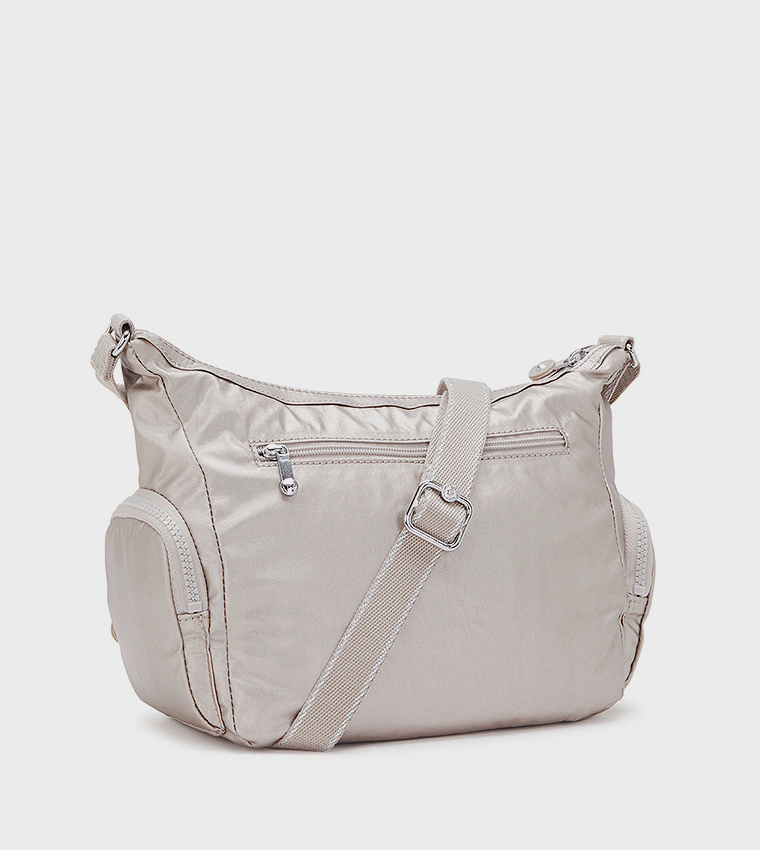 Gabbie Logo Detail Crossbody Bag with Keychain