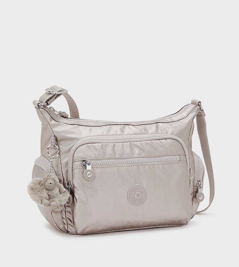 Gabbie Logo Detail Crossbody Bag with Keychain