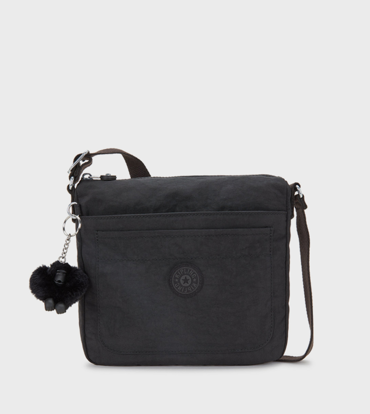 Sebastian Logo Detail Reporter Bag with Keychain