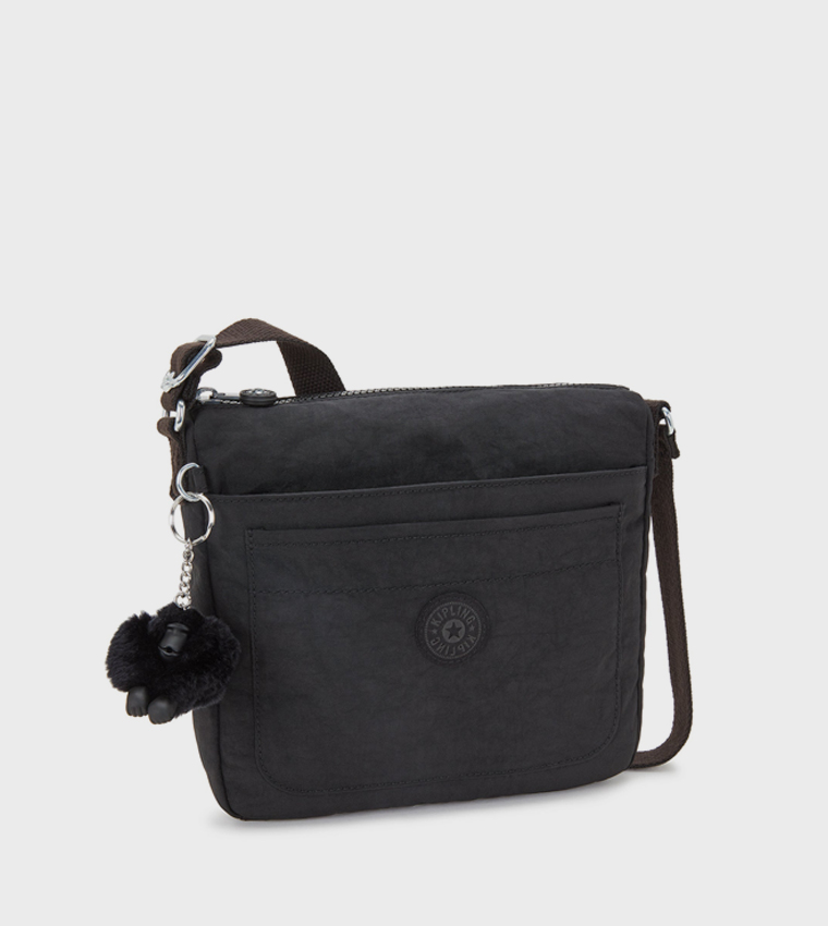 Sebastian Logo Detail Reporter Bag with Keychain