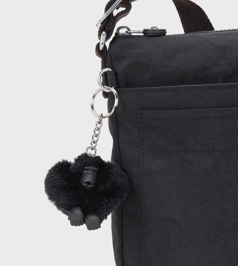 Sebastian Logo Detail Reporter Bag with Keychain