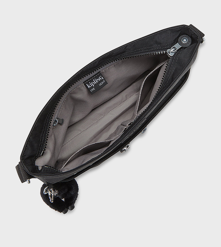 New Angie Logo Detail Crossbody Bag with Keychain