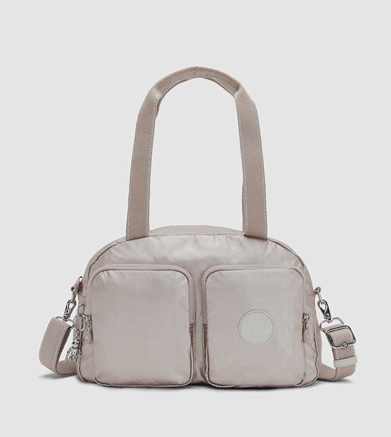COOL DEFEA Metallic Shoulder Bag