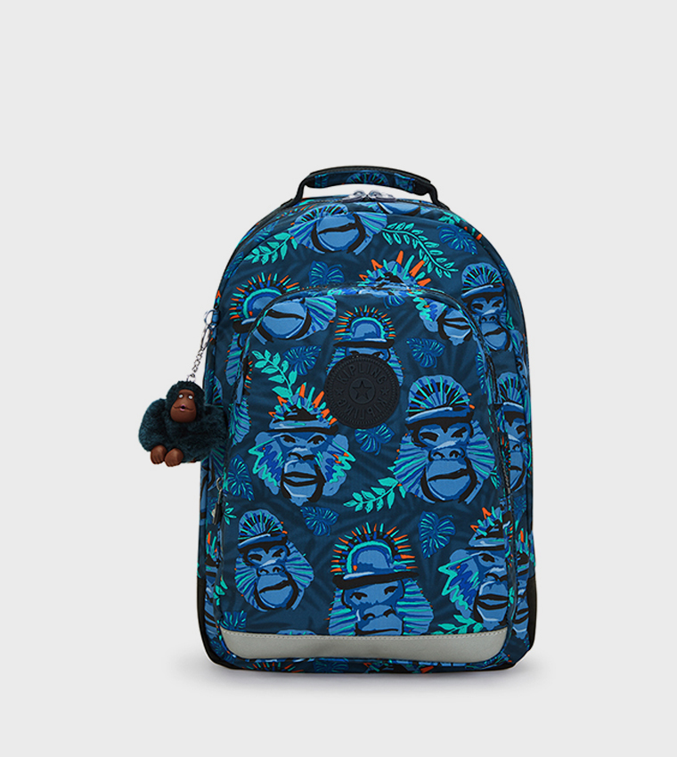 CLASS ROOM Printed Zippered Backpack